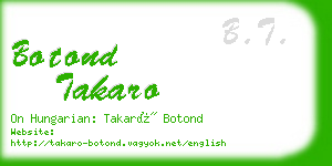 botond takaro business card